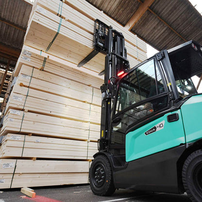 Carrello elettrico Edia XL 4 ruote in movimento